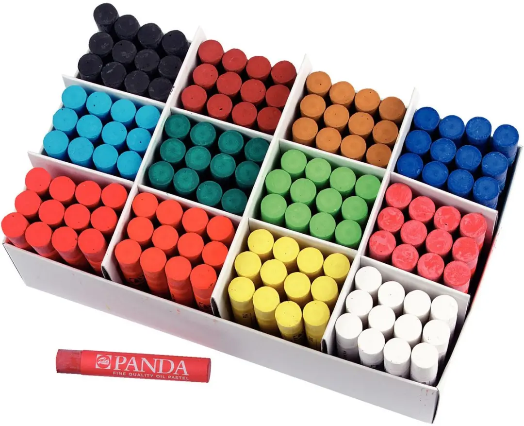 Talens Panda Oliepastels 144 Stuks