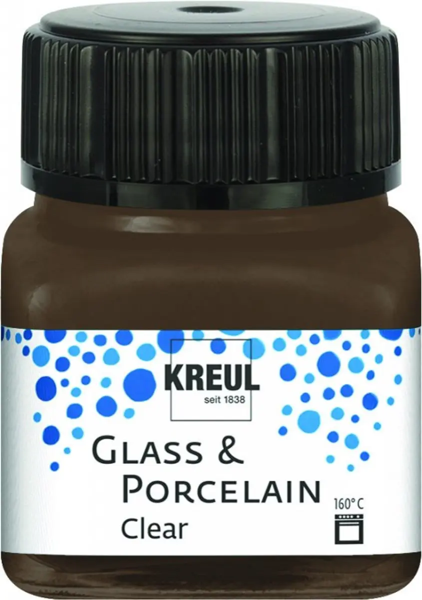 Kreul 16298 Verf op waterbasis 20ml - Bruin