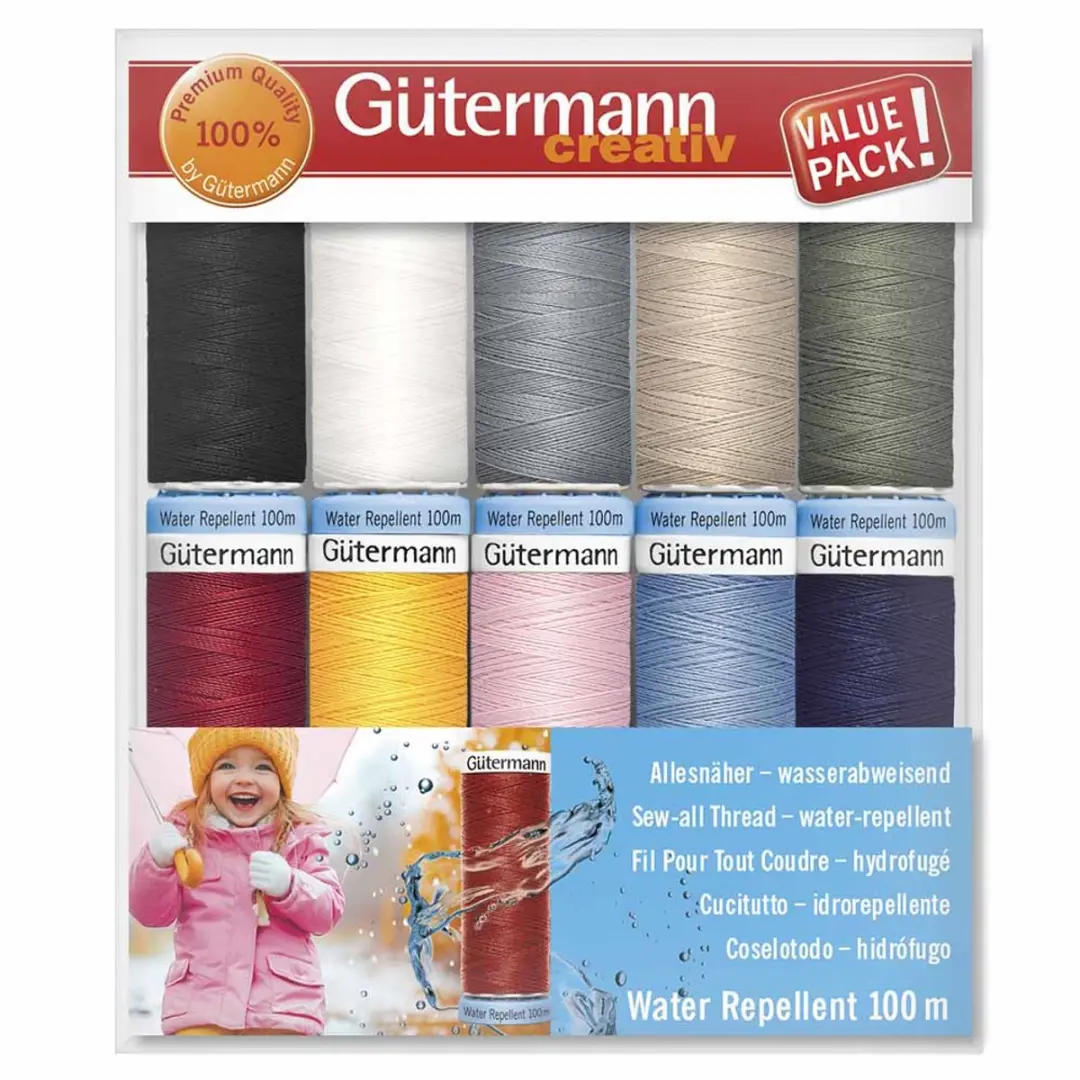 Gutermann Allesnaaigarenset Waterafstotend