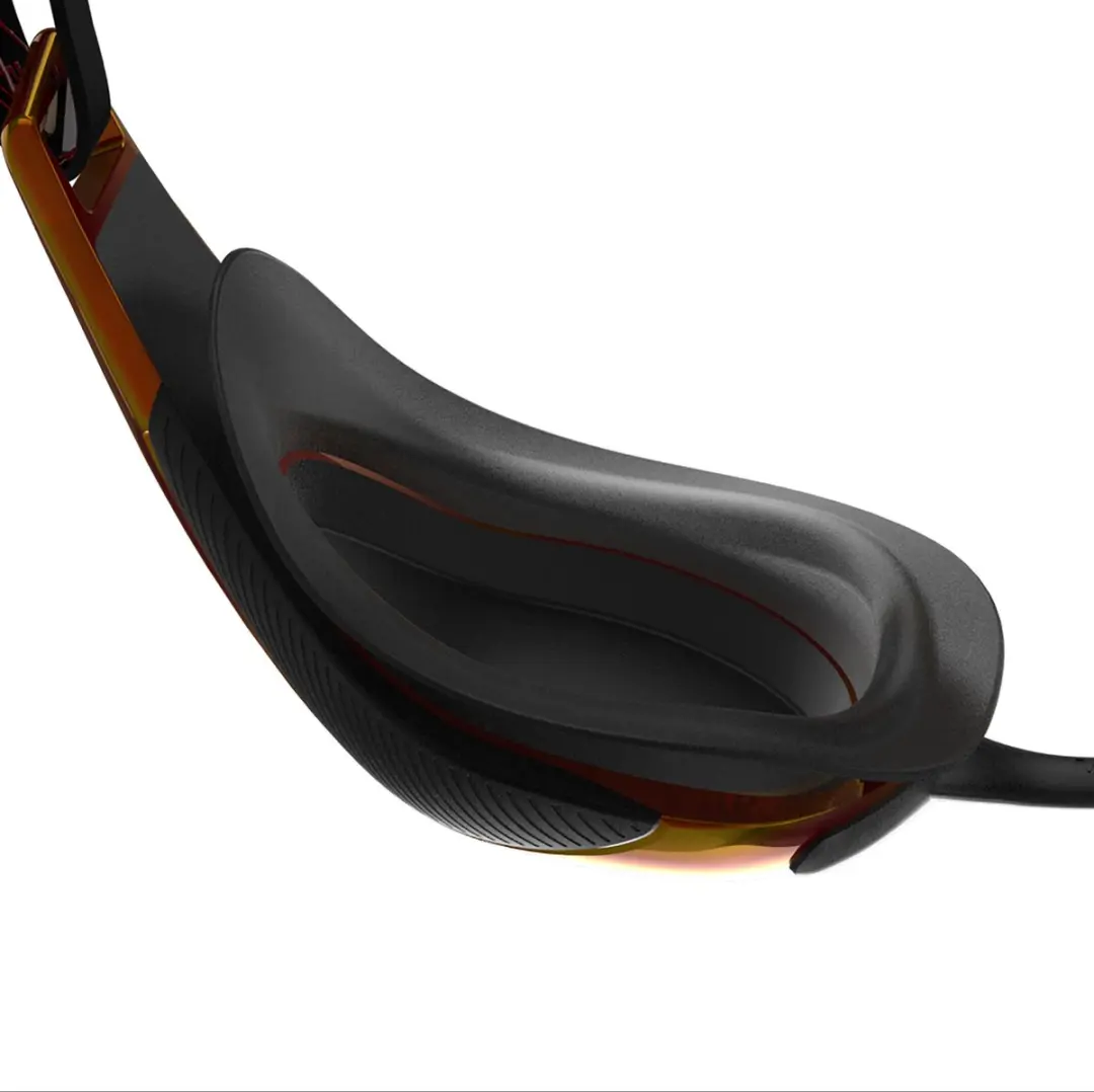 Speedo Fastskin Hyper Elite Zwembril - Zwart/Koper - afbeelding 6 van 6