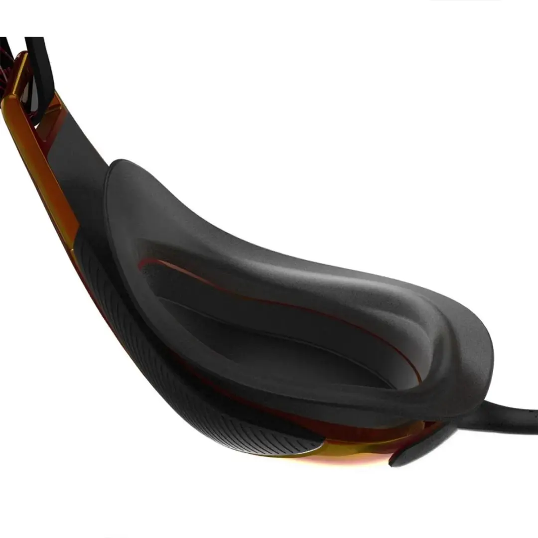Speedo Fastskin Hyper Elite Zwembril - Zwart/Koper - afbeelding 3 van 6