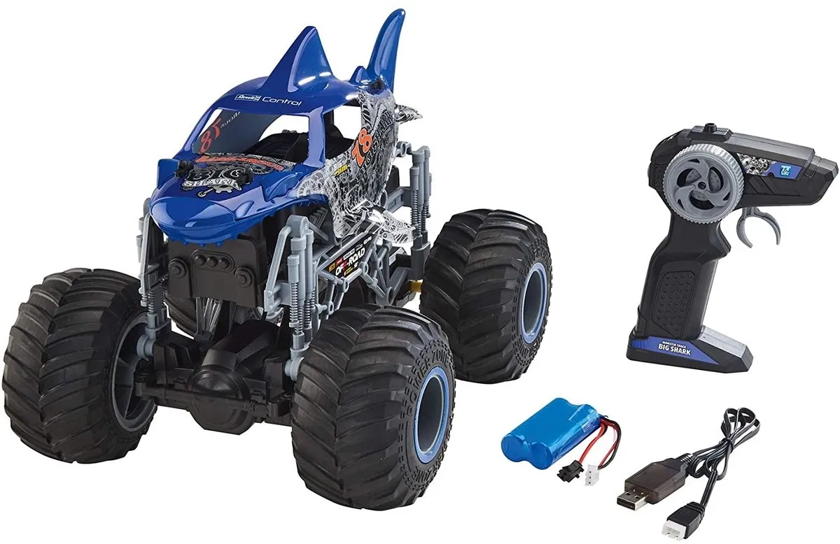 Revell RC Monster Truck Big Shark 24558 - 1:16 - Multi - afbeelding 6 van 6