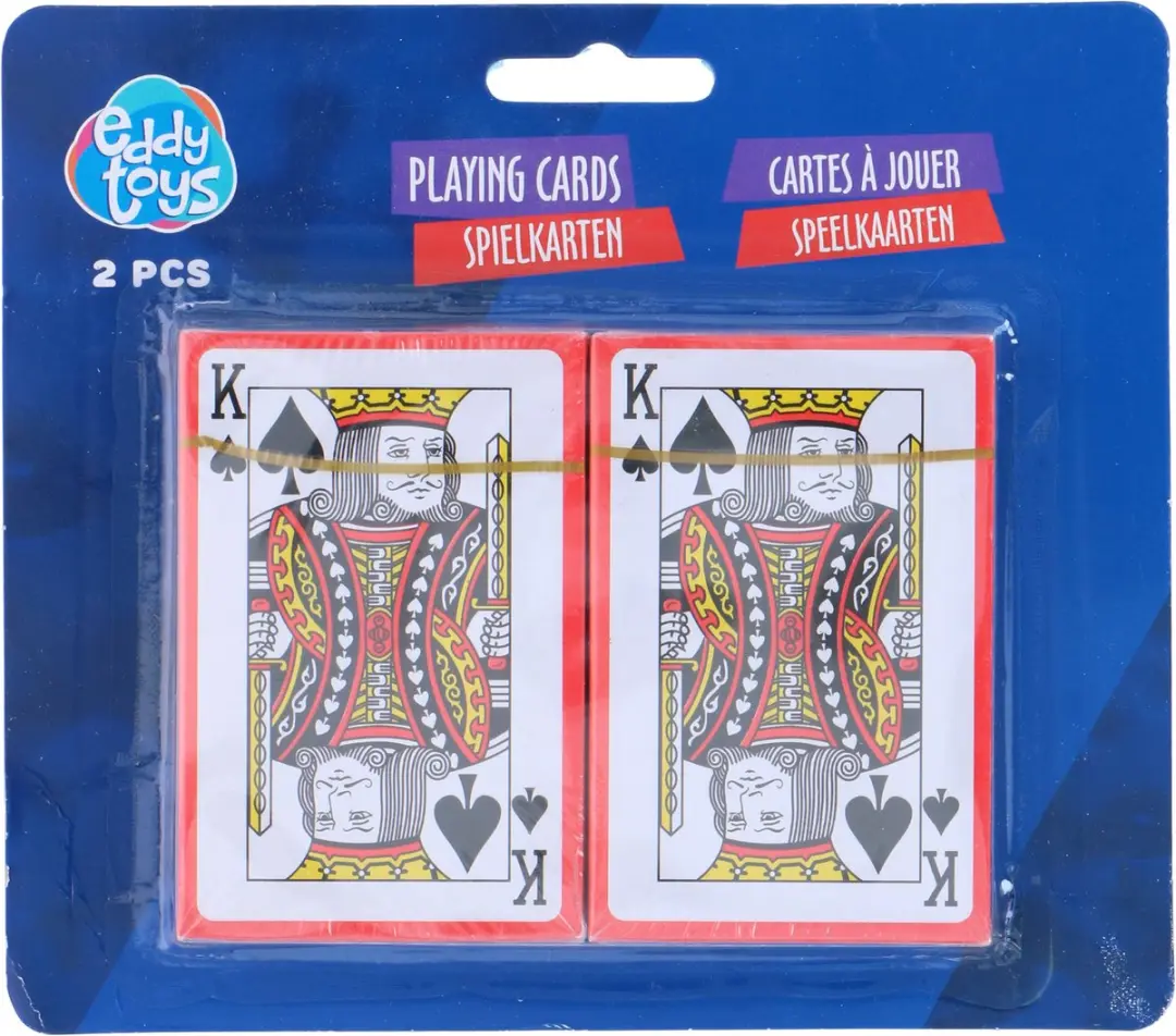 Eddy Toys Speelkaarten MEEDKA1450/007 - 2 Stuks