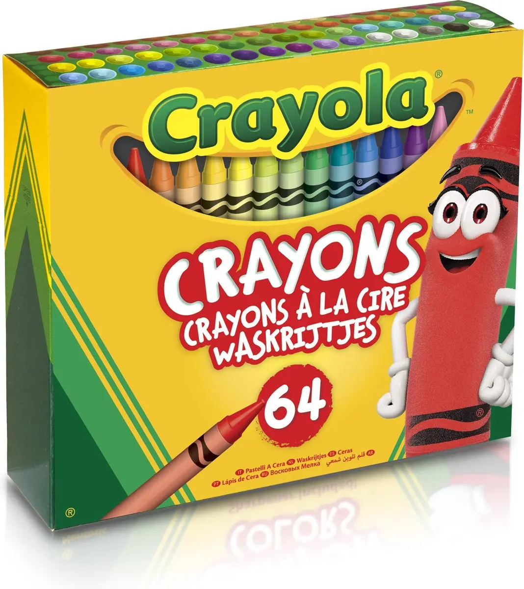 Crayola Waskrijtjes 64 Stuks