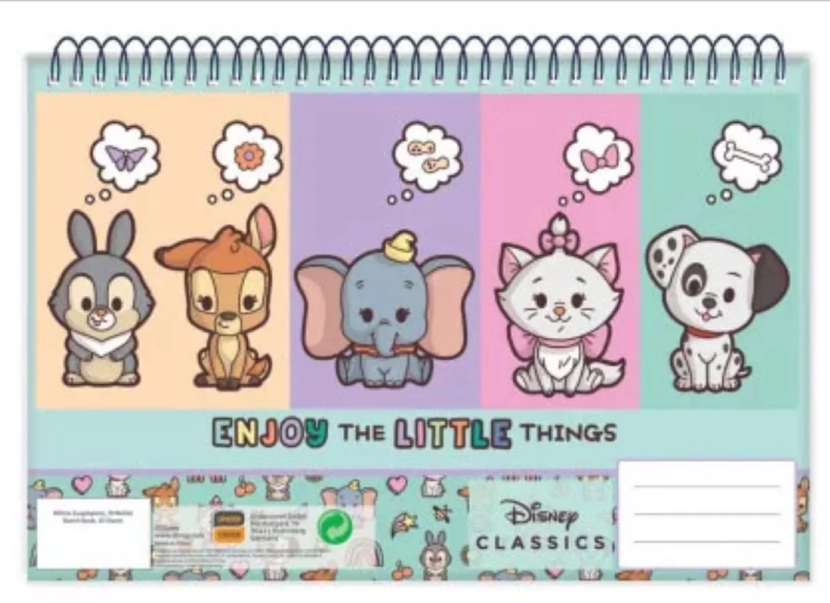 Disney Cutie Mini Classic Schetsboek A4