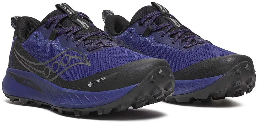 Saucony Peregrine 15 GTX Hardloopschoenen - Paars - 42