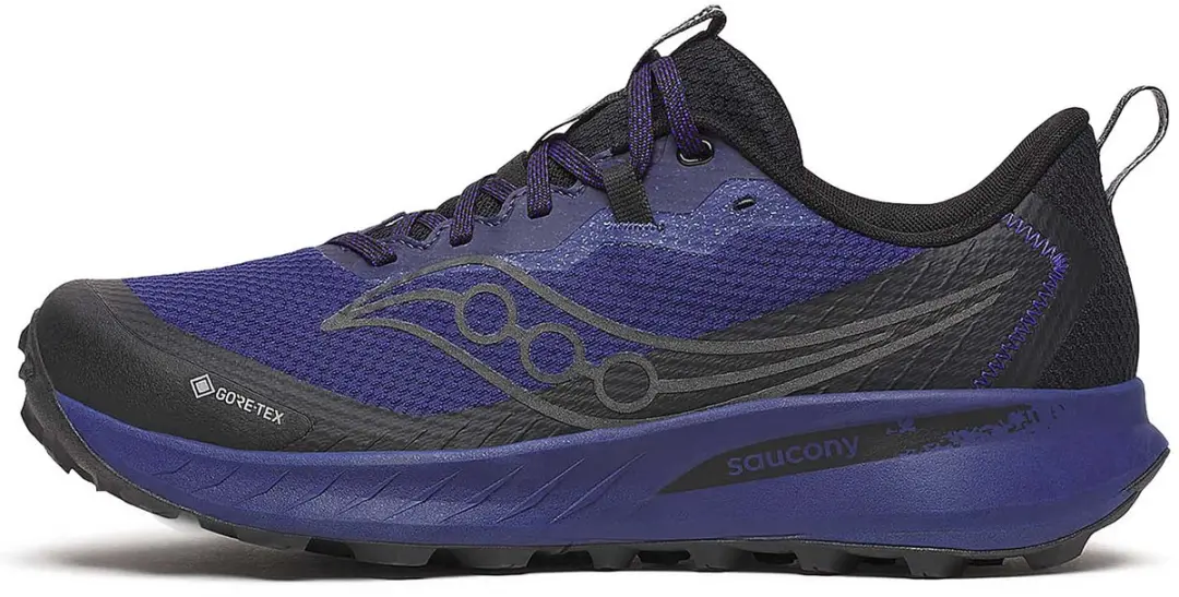 Saucony Peregrine 15 GTX Hardloopschoenen - Paars - 42