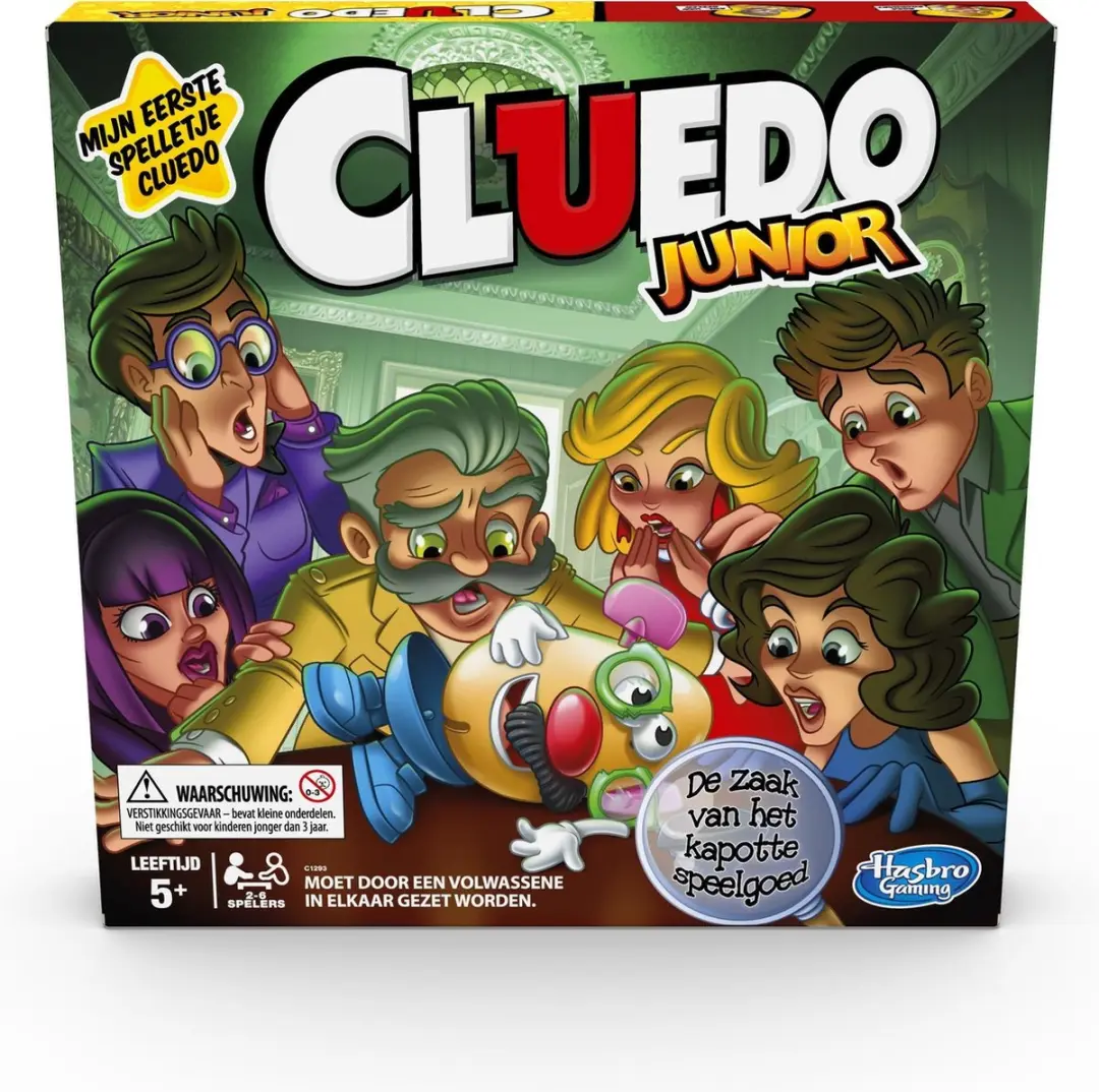 Hasbro Gaming Cluedo Junior