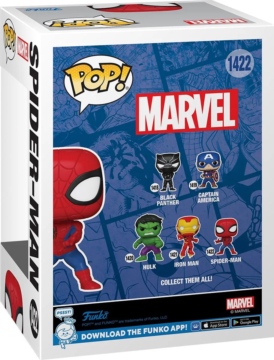 Funko Pop! Marvel Spider-Man #1422 New Classics