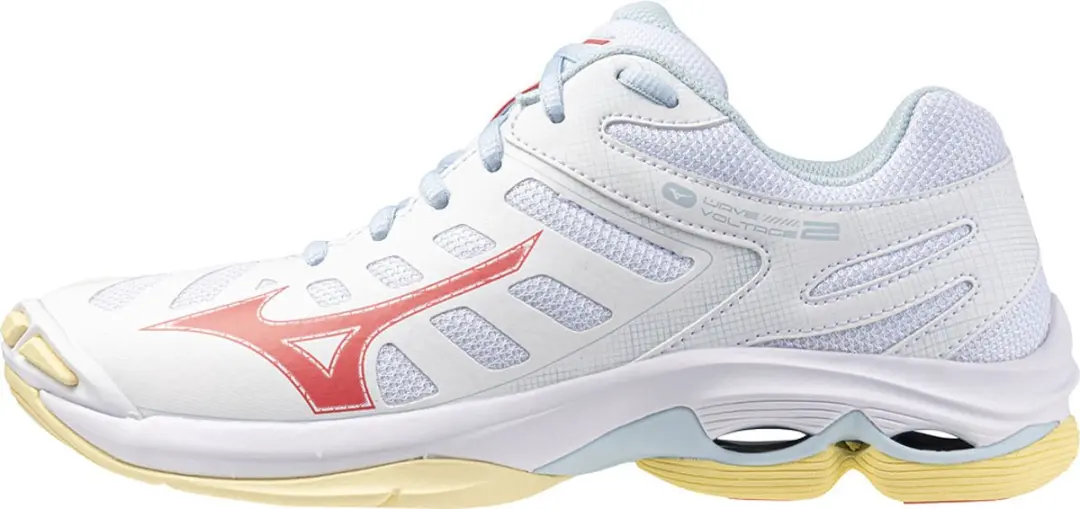 Mizuno Wave Voltage Indoorschoenen Dames 37 - Wit