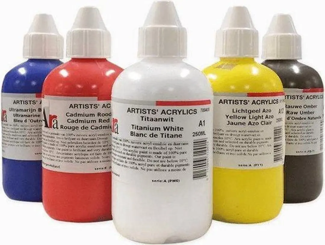 Ara Acrylverf 250ml - Metallic Graphite C650