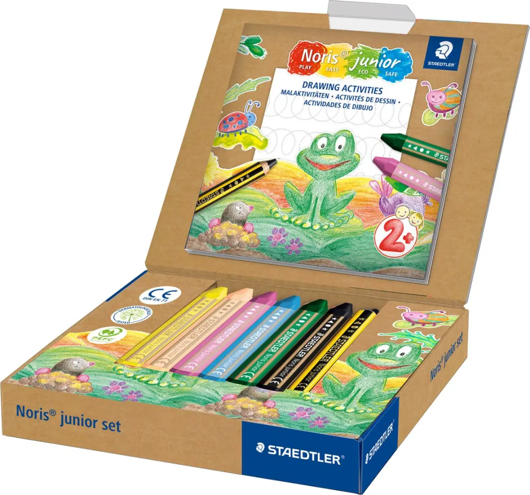 STAEDTLER Noris Junior Tekenset - 6 Kleuren Multi