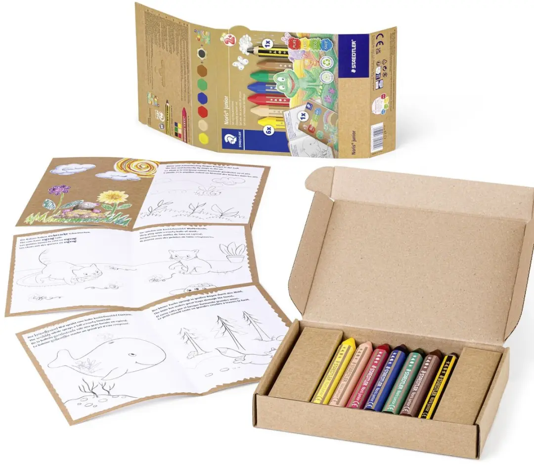 STAEDTLER Noris Junior Tekenset - 6 Kleuren Multi