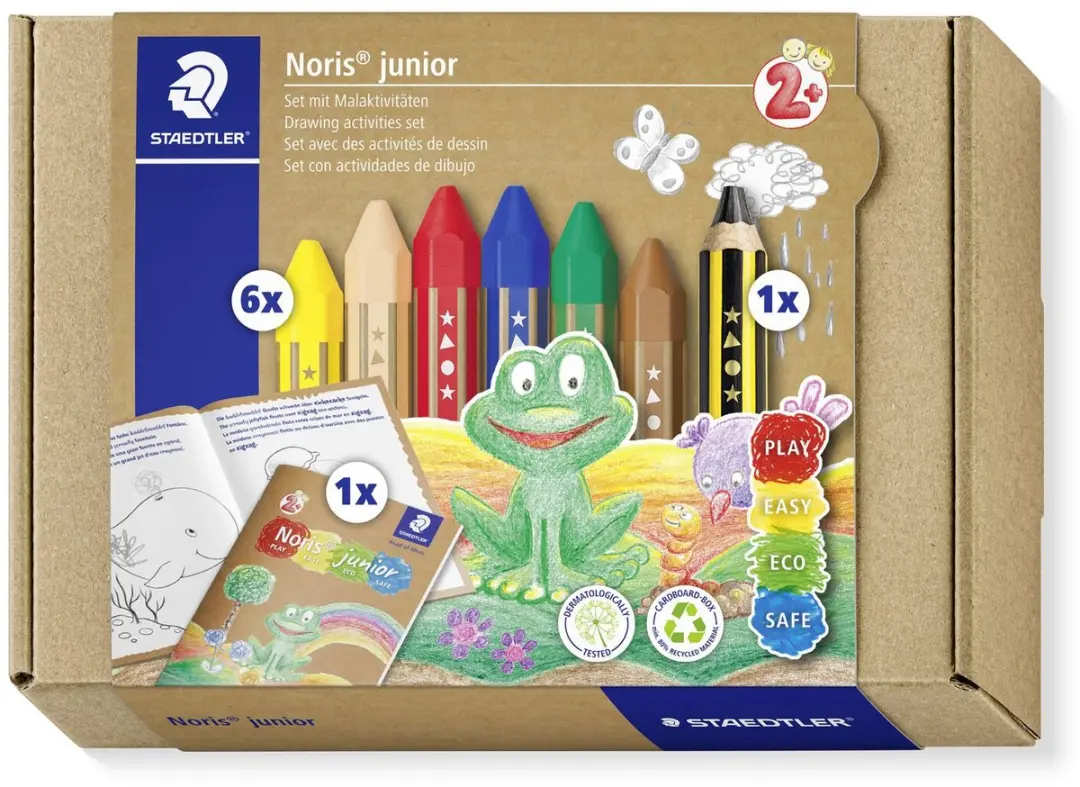 STAEDTLER Noris Junior Tekenset - 6 Kleuren Multi