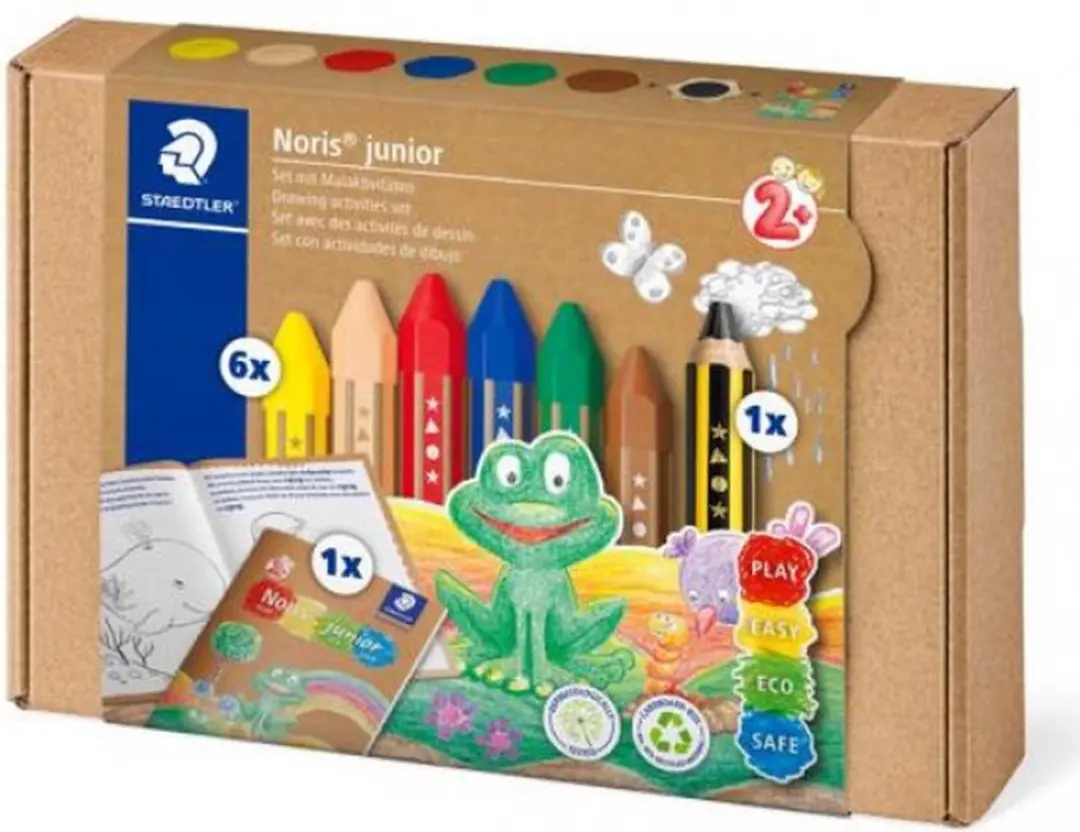 STAEDTLER Noris Junior Tekenset - 6 Kleuren Multi