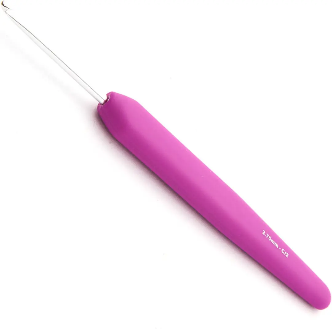 KnitPro Waves 2.0 Haaknaald 2.75mm - Softgrip - Magenta