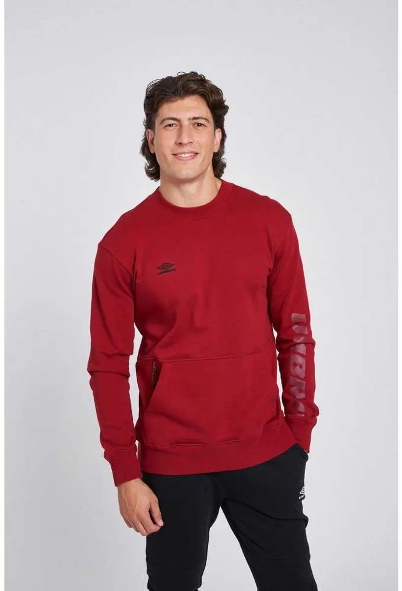 Umbro Utility Sweatshirt S - Rhubarb
