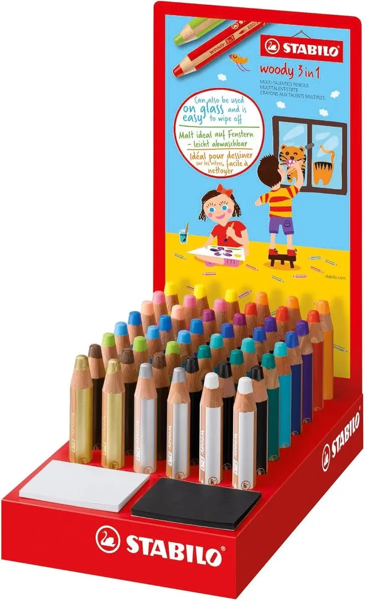 STABILO Woody Klassendoos
