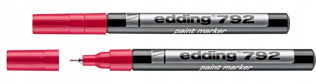 edding Rode Olieverfmarker 0,8mm