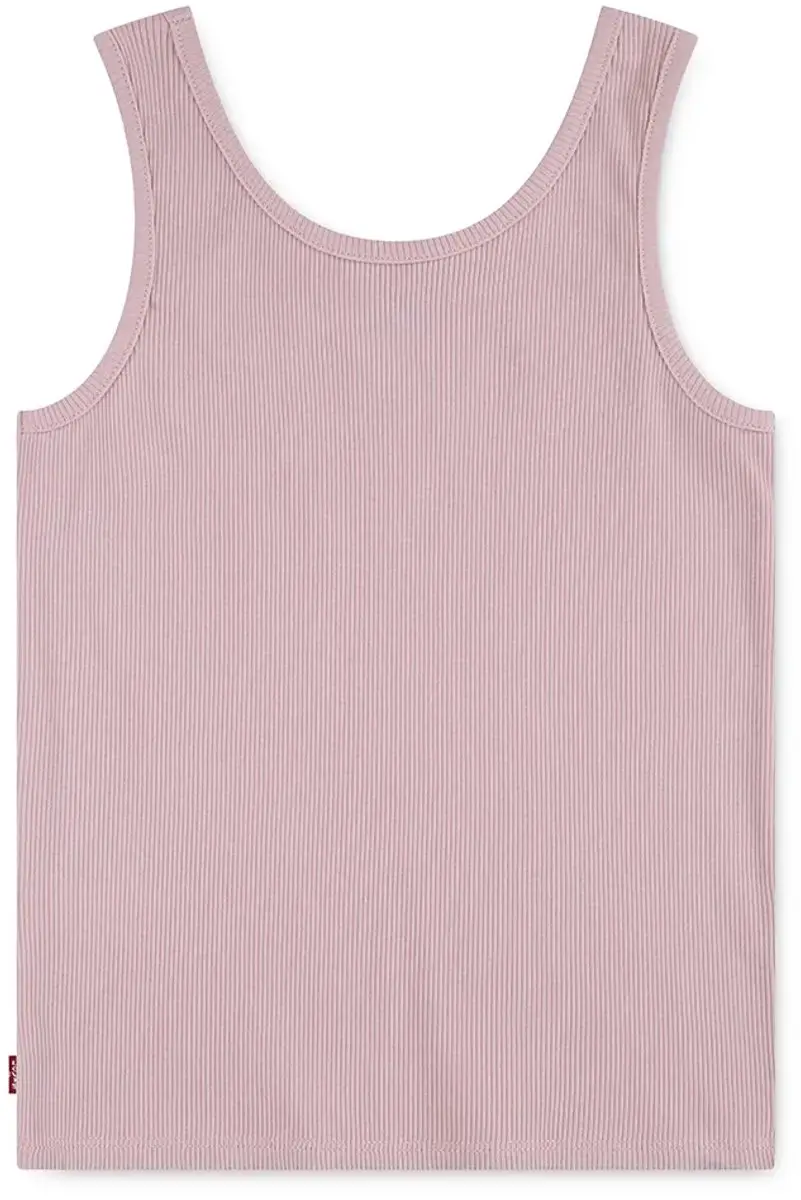 Levi's Kids Meet And Greet Ribbed Mouwloos T-shirt - 6 Jaar - Coral Blush