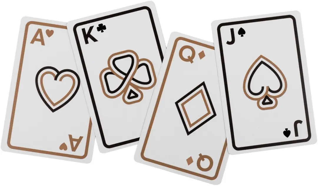 BOSS Iconic Speelkaarten - 2 Decks - Zwart