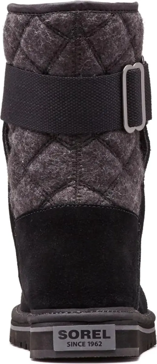 Sorel Newbie Dames Winterboots - Maat 40 - Black/Grill