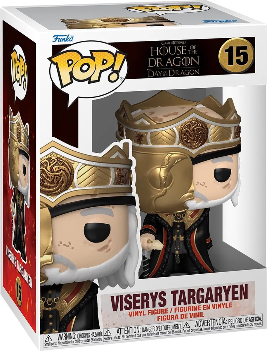 Funko Pop Television House of the Dragon Masked Viserys 76474 - Multi