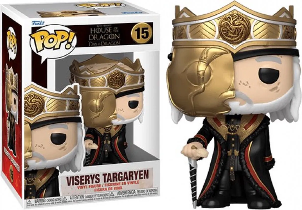 Funko Pop Television House of the Dragon Masked Viserys 76474 - Multi