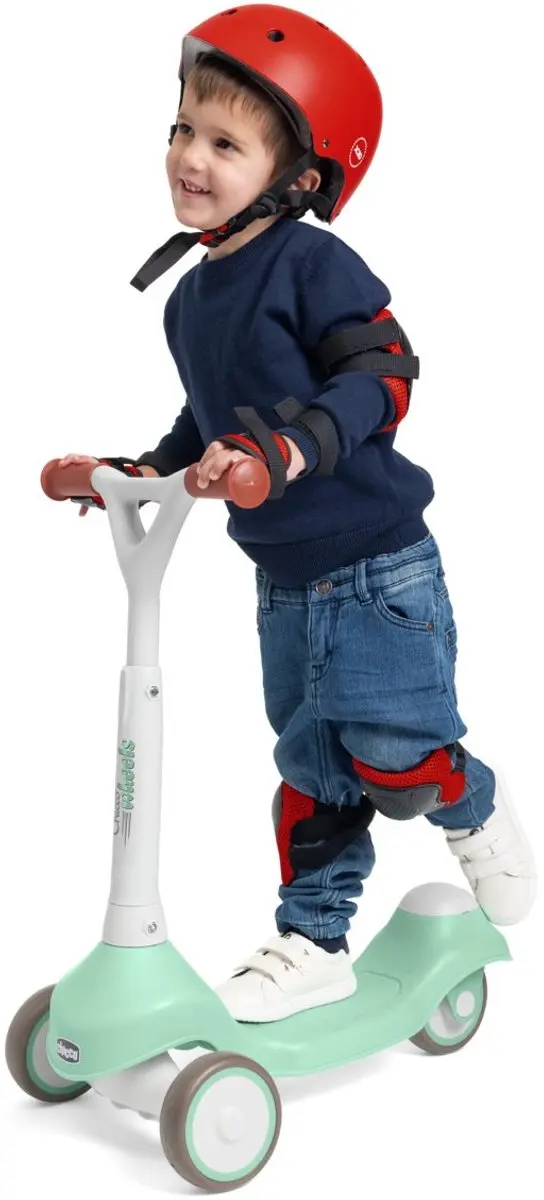 Chicco 2-in-1 Loopwagen Step Evolutive Ride-On Scooter 00012188200000 - Groen