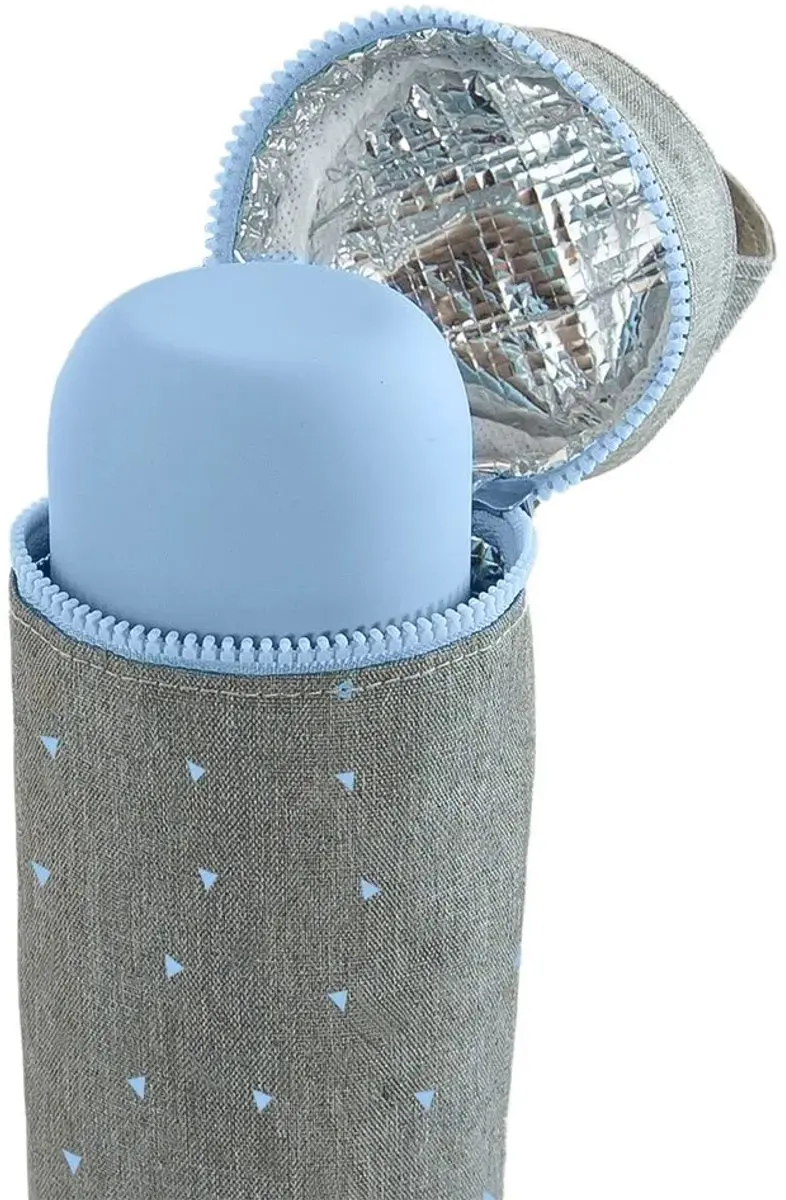 Miniland Flesje Blauw 500ml - Gereconditioneerd