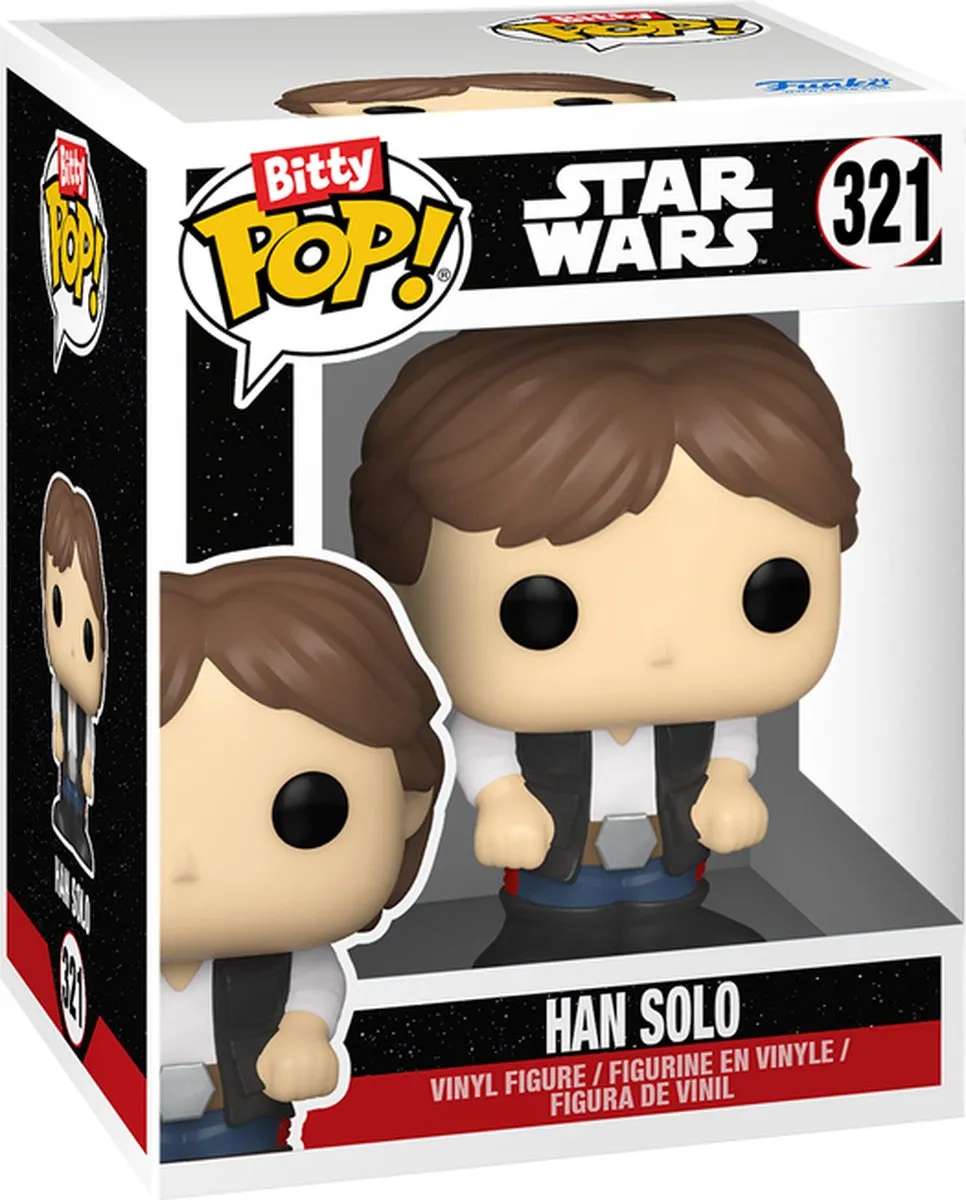 Funko Han Solo Bitty Pop! Star Wars Figuur - 2cm