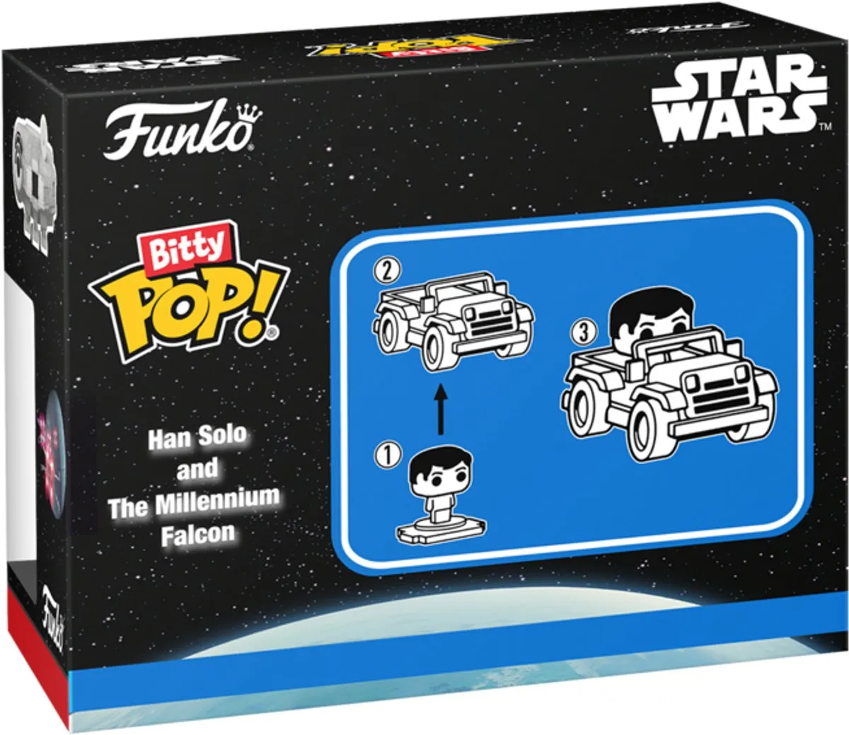 Funko Han Solo Bitty Pop! Star Wars Figuur - 2cm