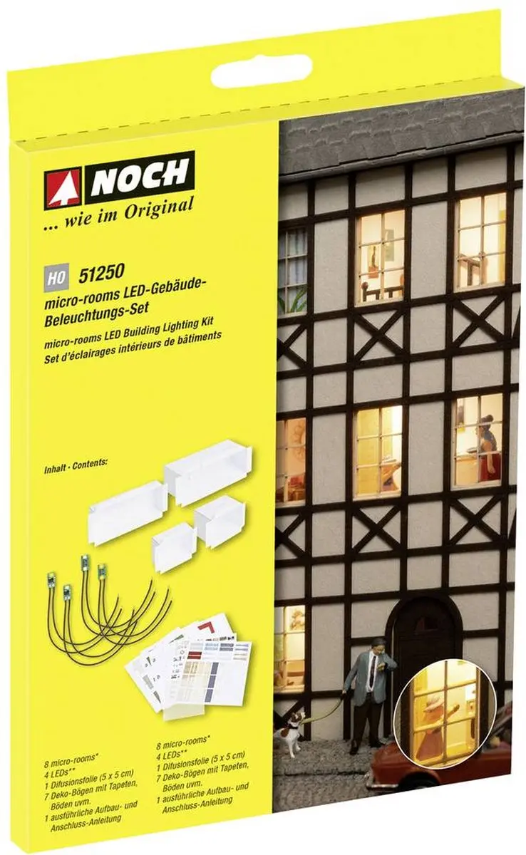 Noch 51250 LED Permanent Licht Flakkervrij