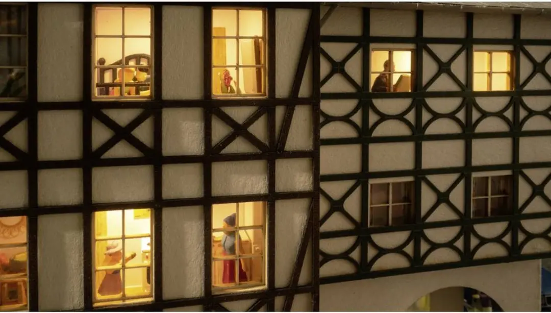 Noch 51250 LED Permanent Licht Flakkervrij - 4 Stuks