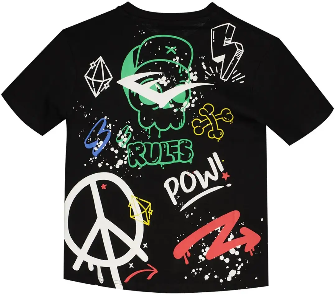 Everlast LFS Color St T-shirt - 10 Years - Zwart