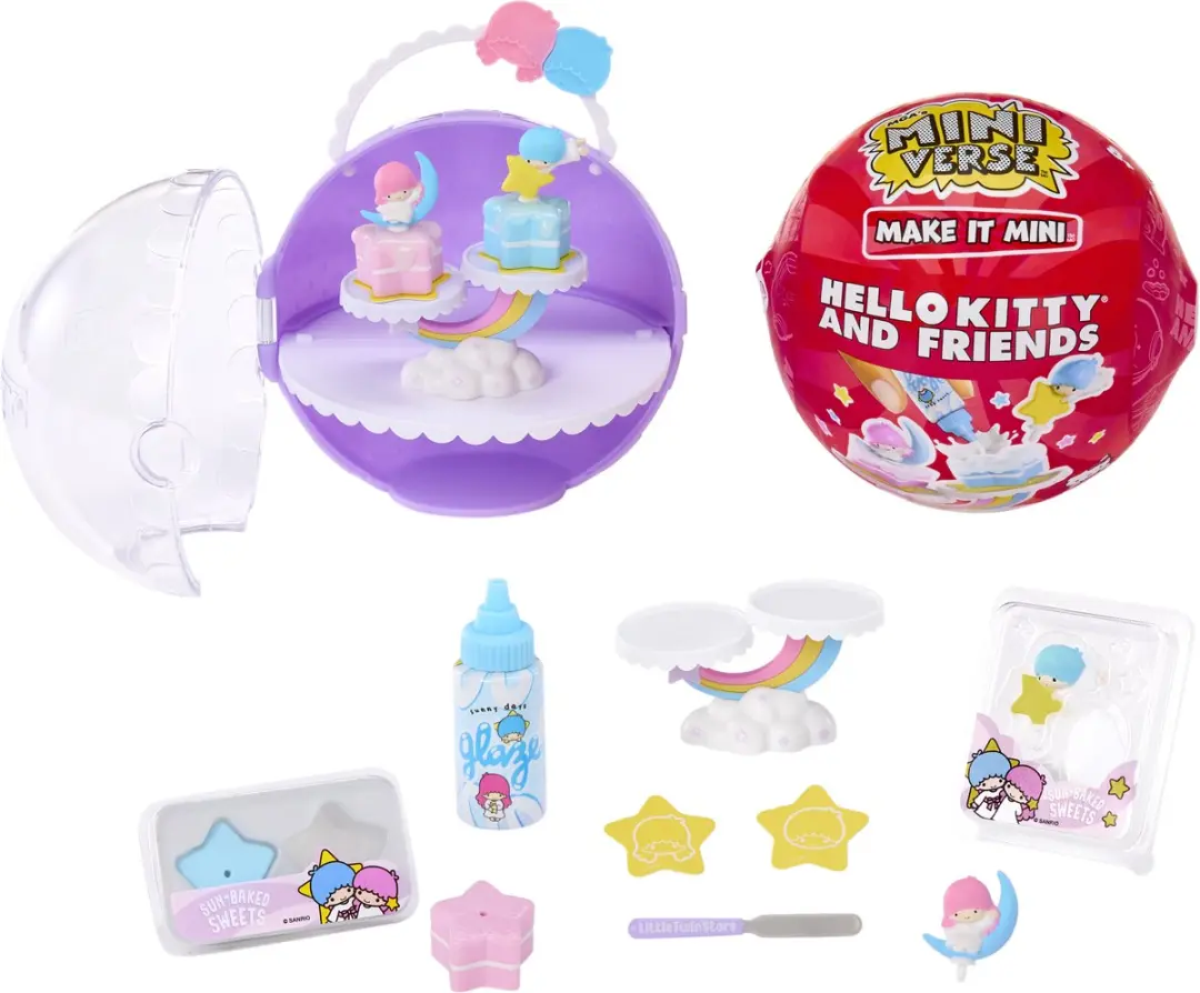 Van der Meulen Miniverse Hello Kitty Series 4 Knutselset - Meerkleurig