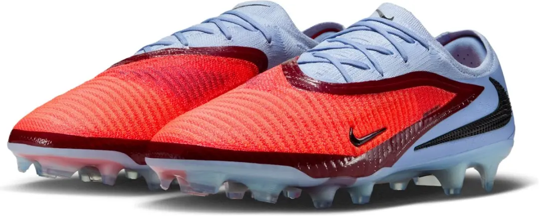Nike Phantom 6 Low Elite FG Voetbalschoenen 42.5 - Blauw/Rood