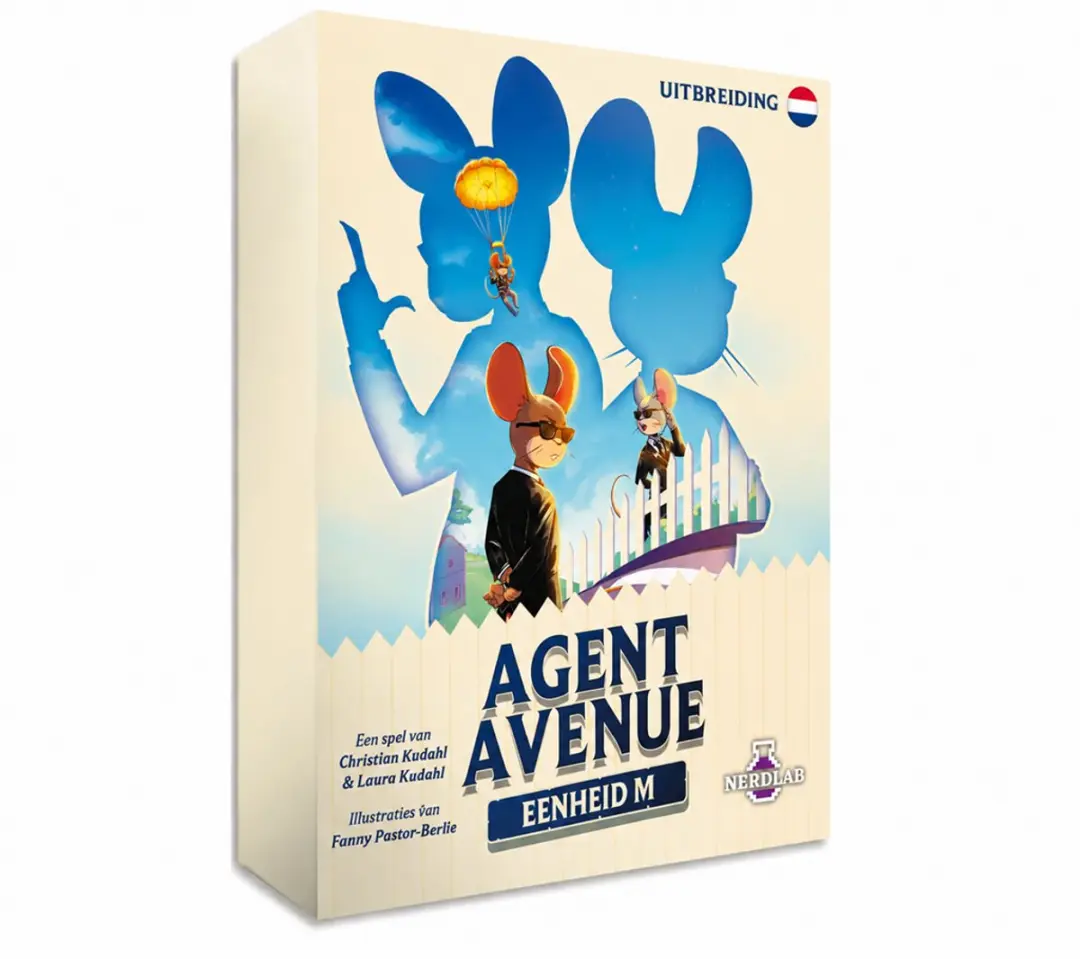 Asmodee Nerdlab Games Agent Avenue Eenheid M NERAAV0201NL