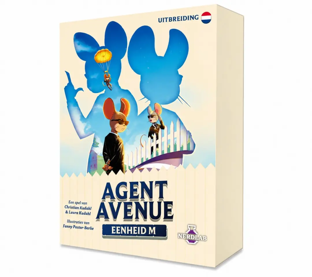 Asmodee Nerdlab Games Agent Avenue Eenheid M NERAAV0201NL - 2-6 Spelers