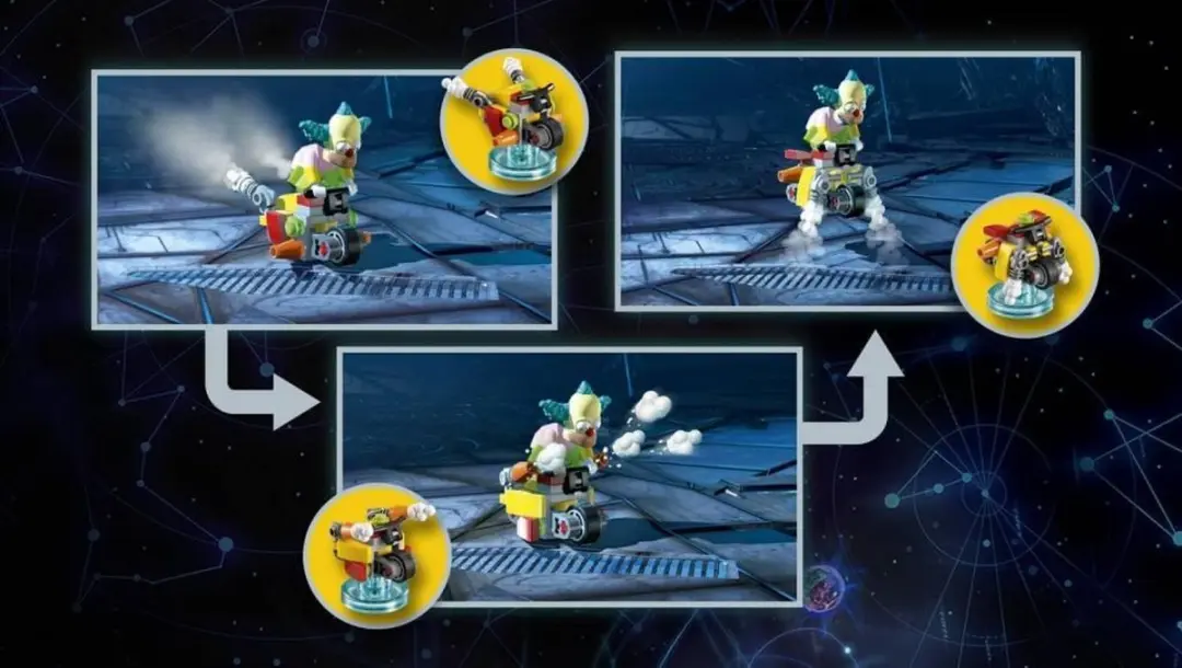 LEGO Dimensions The Simpsons Krusty Fun Pack - Multikleur