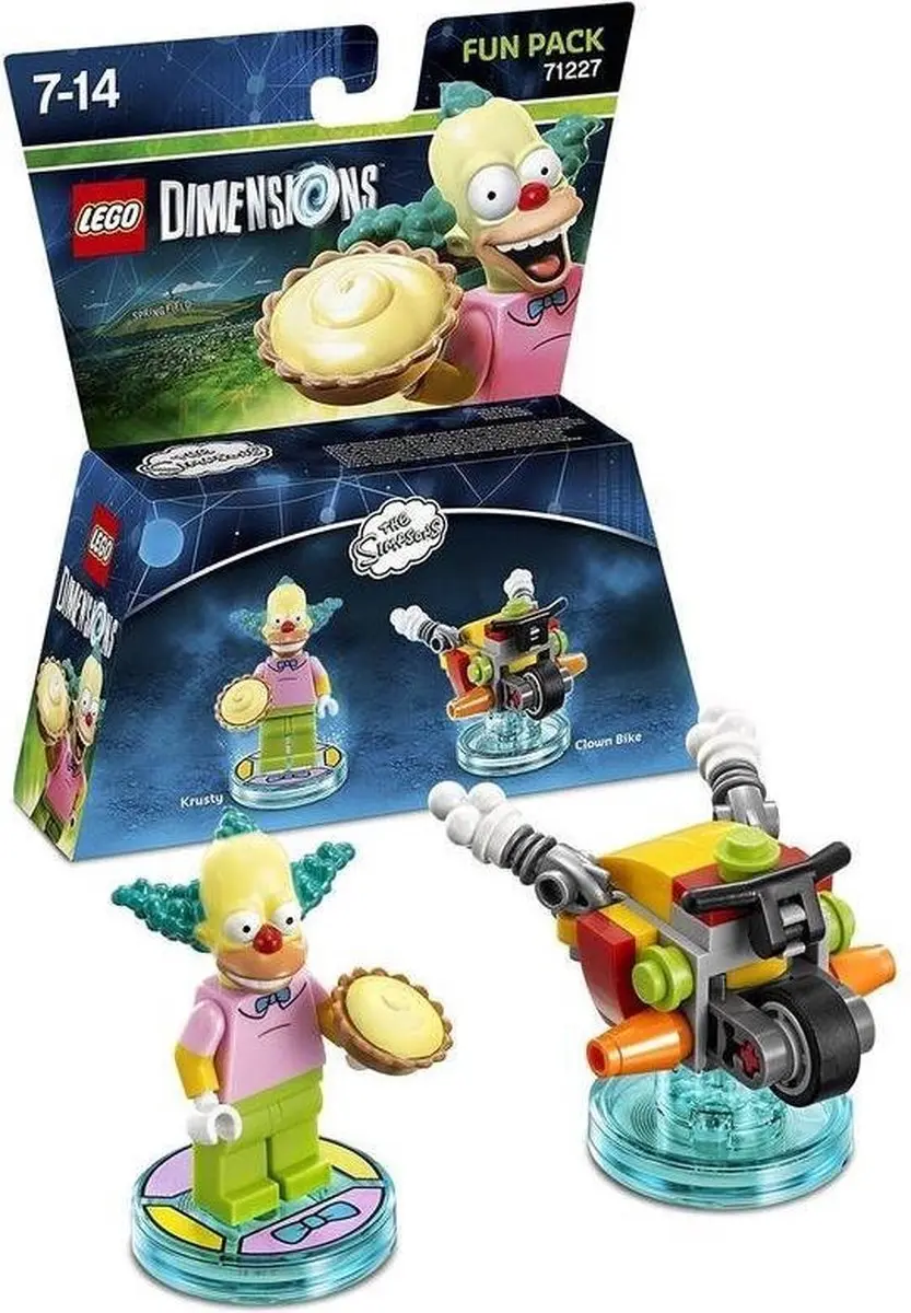 LEGO Dimensions The Simpsons Krusty Fun Pack - Multikleur