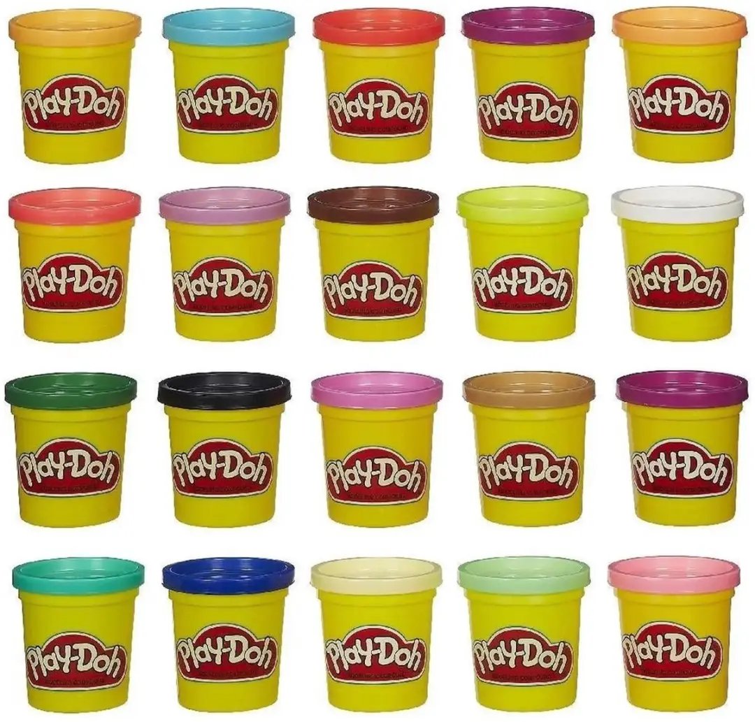 Hasbro Play-Doh Super Color Pack - 20 Potjes Divers