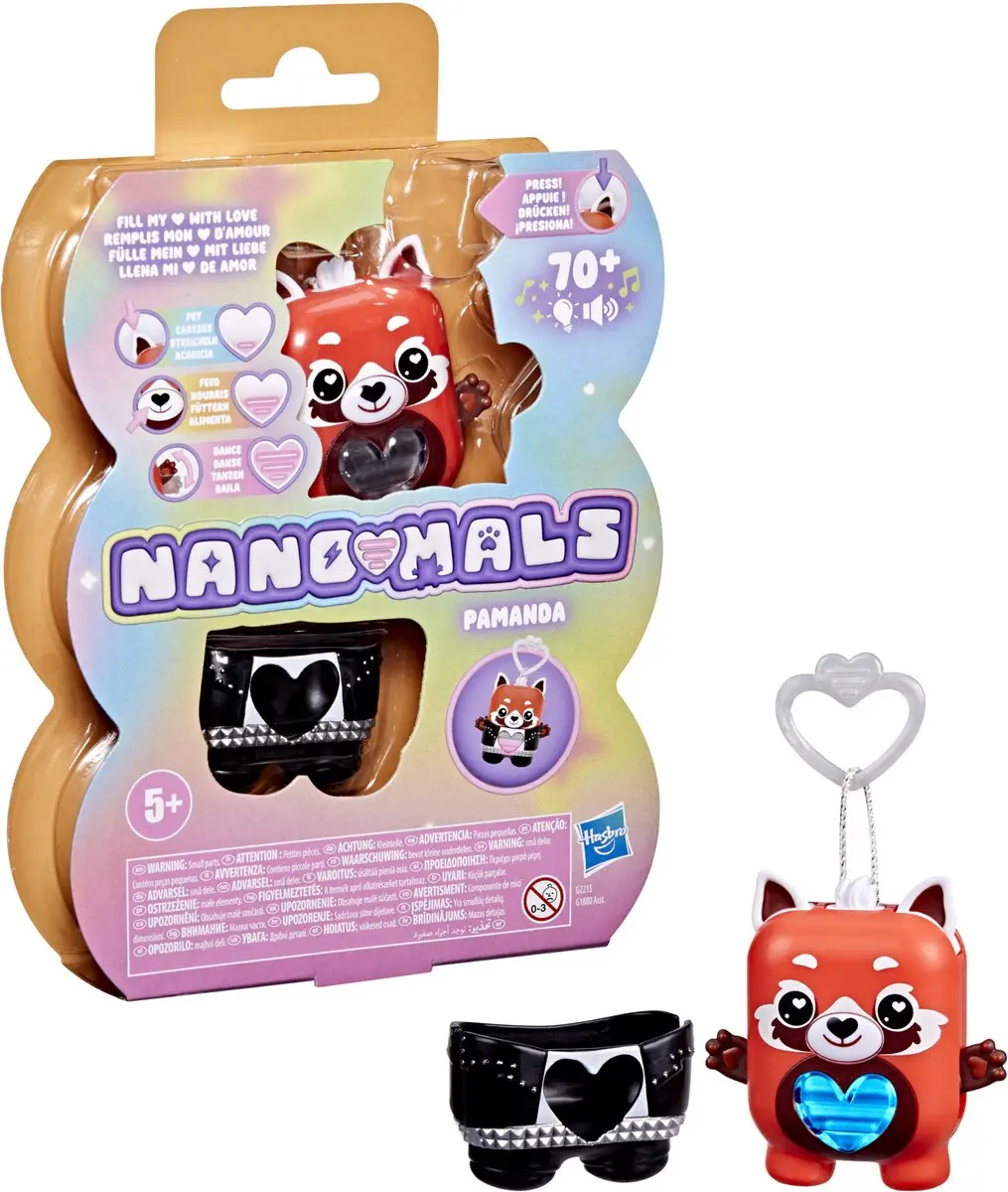 Hasbro Nano-Mals Pamanda Interactief Friemelspeelgoed G2215