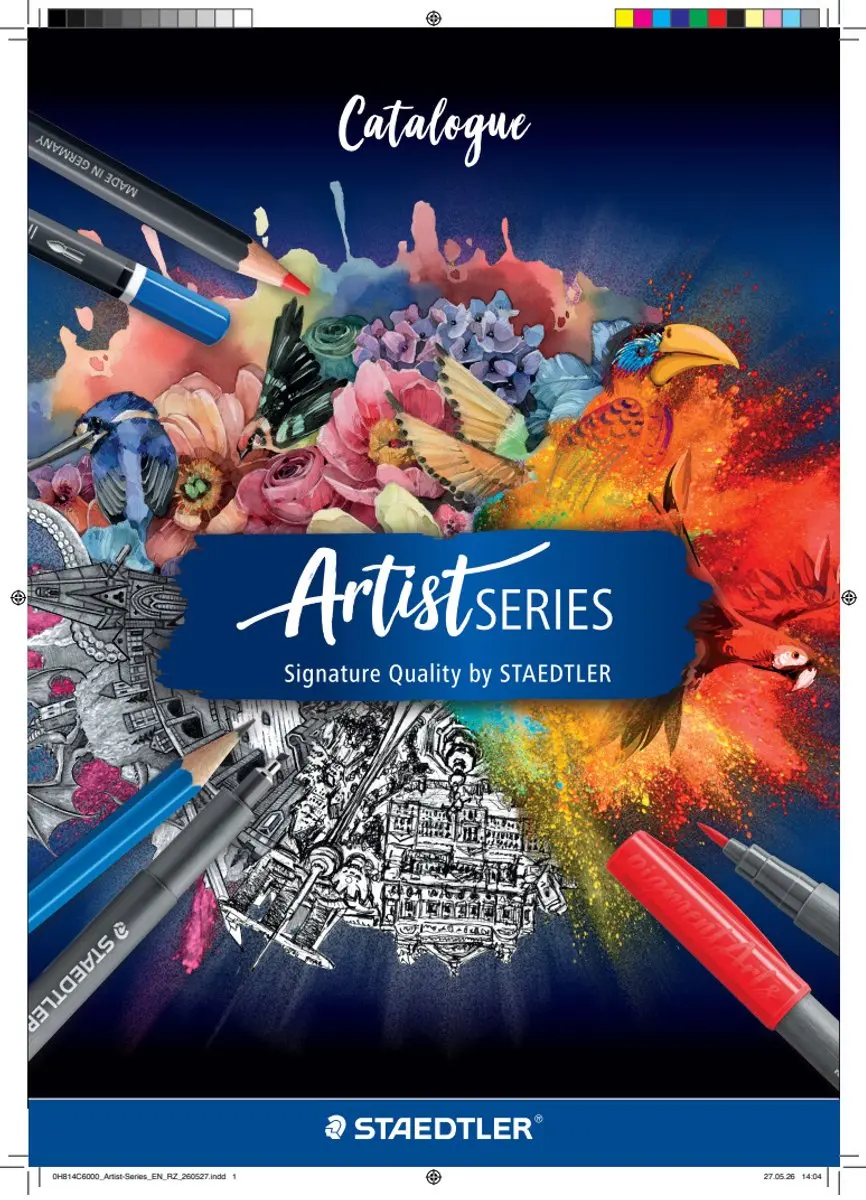 STAEDTLER Artist Series Multi Ink Blending Pen - 2 Stuks Grijs