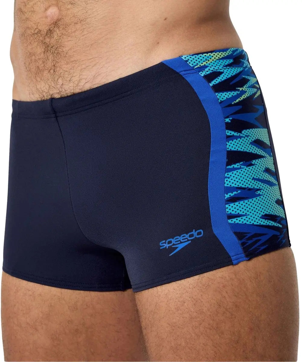 Speedo Hyperboom Splice Zwemboxer Heren XXL - Navy - afbeelding 6 van 6