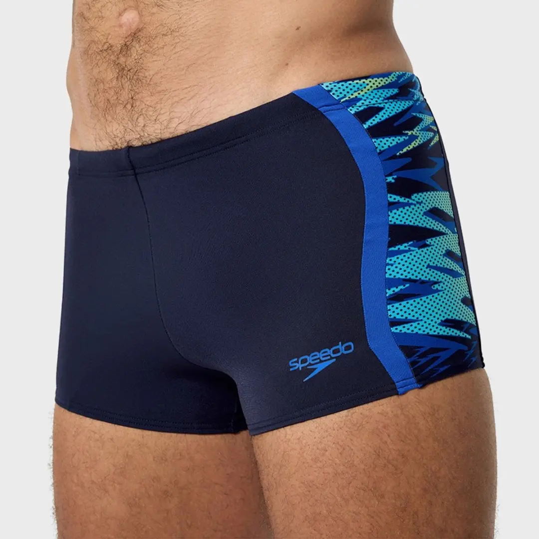 Speedo Hyperboom Splice Zwemboxer Heren XXL - Navy - afbeelding 2 van 6