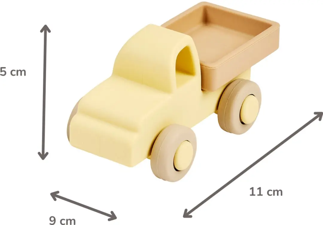Nattou Silicone Vrachtwagen & Vliegtuig Baby - Multicolor