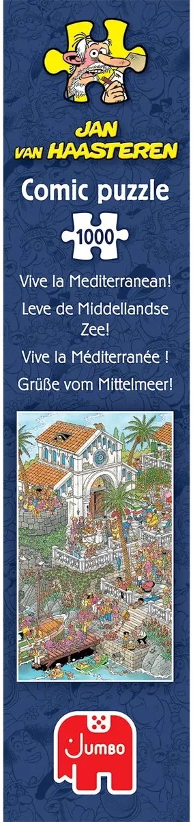 Jan van Haasteren Leve de Middellandse Zee! Puzzel 1000 Stuks