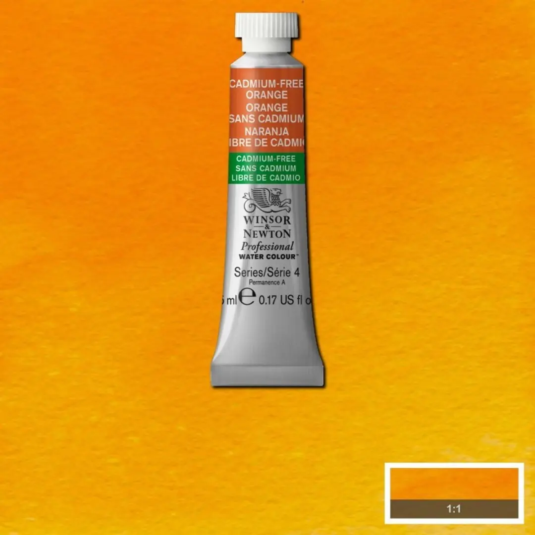 Winsor & Newton Professional Aquarelverf Cadmium-Free Orange 5ml