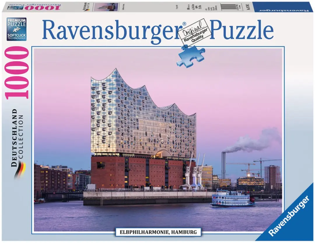 Ravensburger Deutschland Collection Elbphilharmonie 1000 Stuks - 00677